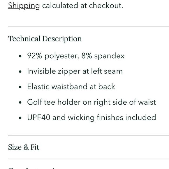 Honors - The Pleated Skort - Size Medium - Picture 7 of 14